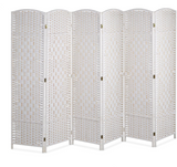 Folding Room Divider Screen – 6 Panels for Home or Office