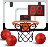 NNEDSZ Basketball Hoop Mini Hoop With Digital Scoreboard