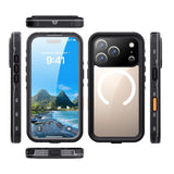 NNEDSZ iPhone 17 Pro Waterproof Case Shockproof Lifeproof Case