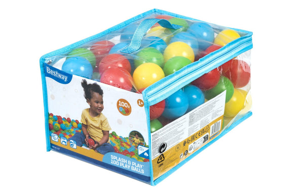 NNEDSZ Bestway SPLASH & PLAY 100 PLAY BALLS