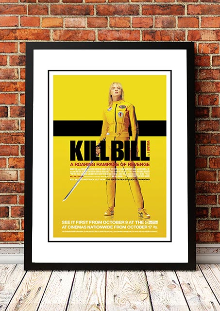 NNEDSZ Kill Bill' Cult Movie Poster! - Framed A2