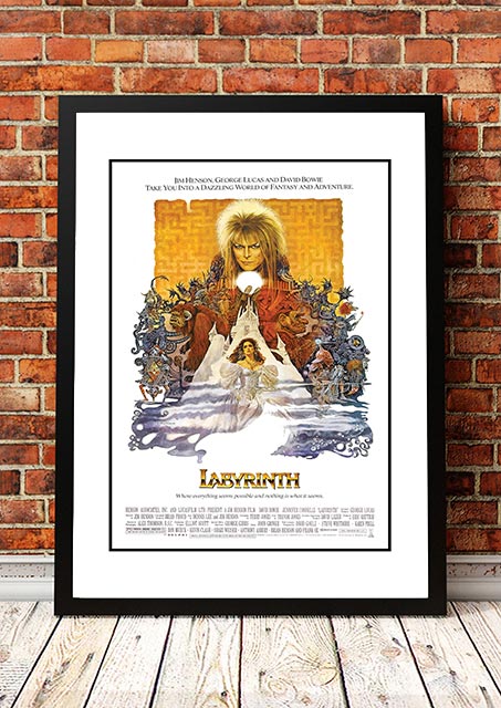 NNEDSZ Labyrinth' Framed Poster! - Framed A4