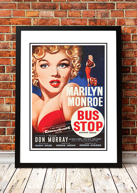 NNEDSZ Marilyn Monroe ‘Bus Stop’ Framed Movie Poster! - Framed A2