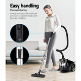 NNEDSZ Devanti 2200W Bagless Vacuum Cleaner Black