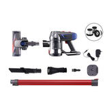 NNEDSZ Devanti Stick Vacuum Cleaner HEPA Filter Red 150W