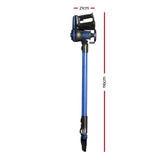 NNEDSZ Devanti Stick Vacuum Cleaner Brushless Cordless 250W Blue
