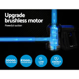 NNEDSZ Devanti Stick Vacuum Cleaner Brushless Cordless 250W Blue
