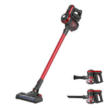 NNEDSZ Devanti Stick Vacuum Cleaner Brushless Cordless 250W Red