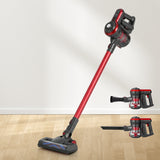 NNEDSZ Devanti Stick Vacuum Cleaner Brushless Cordless 250W Red
