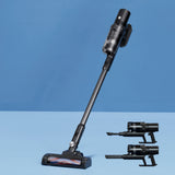 NNEDSZ Devanti Stick Vacuum Cleaner Brushless Cordless 350W Grey