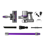 NNEDSZ Devanti Stick Vacuum Cleaner Bagless Cordless 120W Purple
