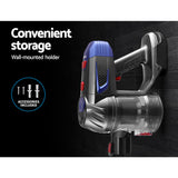 NNEDSZ Devanti Stick Vacuum Cleaner Bagless Cordless 150W Gold