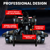 NNEMB 1700KG Hydraulic Trolley Floor Jack, Low Profile, Quick Release Handle, for Jacking Car
