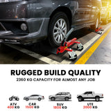 NNEMB 2360kg Set of 4 Vehicle Positioning Jacks, Mechanical Ratcheting Foot Pedal Wheel Dolly For Auto Car Moving