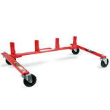 NNEMB Vehicle Positioning Jack Storage Rack Stand, Heavy Duty Design with Locking Castor Wheels