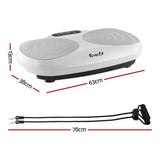 NNEDSZ Vibration Machine Vertical Rhythm Platform Resistance Rope Home Workout
