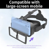 NNEOBA 3D VR Glasses with Smart Goggles for Smartphones