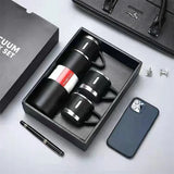 NNEOBA Vacuum Flask Thermal Stainless Steel Bottle Set