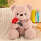 NNEOBA Valentine's Day Pink Teddy Bear Plush Toy