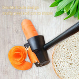 NNEOBA Household Spiral Vegetable & Fruit Cutter – Fast & Portable Slicer