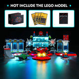 NNEOBA LED Light Kit for Spider Lair Set (76175)