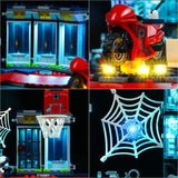 NNEOBA LED Light Kit for Spider Lair Set (76175)