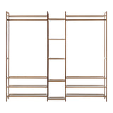 NNEED Open Wardrobe Organiset with 13 Display Shelves