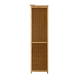 NNEED Open Wardrobe Clothes Storage Hanging Rail Bamboo