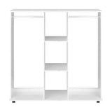 NNEED Portable Double Wardrobe Open Clothes Rack