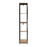 NNEED Large Open Wardrobe Hanging Rail 5 shelves