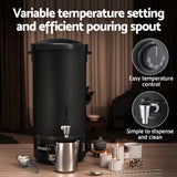 NNEDSZ 10L Wax Melter Candle Making 1520W Melting Pot Furnace Pour Spout Soap