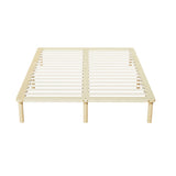 NNEDSZ Bed Frame Double Size Wooden Base Mattress Platform Timber Pine AMBA