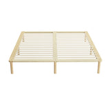 NNEDSZ Bed Frame King Size Wooden Base Mattress Platform Timber Pine AMBA