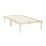 NNEDSZ Bed Frame Single Size Wooden Base Mattress Platform Timber Pine AMBA