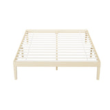 NNEDSZ Bed Frame Queen Size Wooden Base Mattress Platform Timber Pine BRUNO