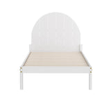 NNEDSZ Bed Frame King Single Size Wooden White DALY