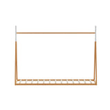 NNEDSZ Artiss Bed Frame Wooden Kids House Single Frame Oak ENID