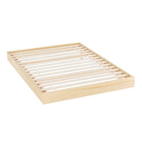 NNEDSZ Bed Frame Queen Size Floating Wooden Mattress Base Platform Timber ODIN