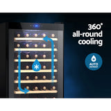 NNEDSZ Devanti Wine Fridge Cooler 51 Bottles