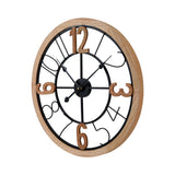 NNEDSZ 60CM Wall Clock Wooden