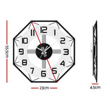 NNEDSZ 60CM Wall Clock Octagon