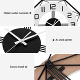 NNEDSZ 60CM Wall Clock Octagon