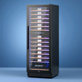 NNEDSZ Wine Cooler Fridge Dual Zone 128 Bottles