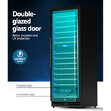 NNEDSZ Devanti Wine Fridge Cooler Dual Zone 154 Bottles