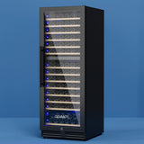 NNEDSZ Devanti Wine Fridge Cooler Dual Zone 154 Bottles