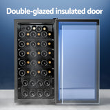 NNEDSZ Devanti Wine Fridge Cooler 42 Bottles