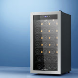 NNEDSZ Devanti Wine Fridge Cooler 42 Bottles