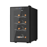 NNEDSZ Devanti Wine Fridge Cooler 8 Bottles
