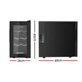 NNEDSZ Devanti Wine Fridge Cooler 8 Bottles