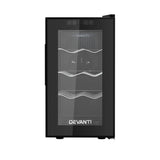 NNEDSZ Devanti Wine Fridge Cooler 8 Bottles